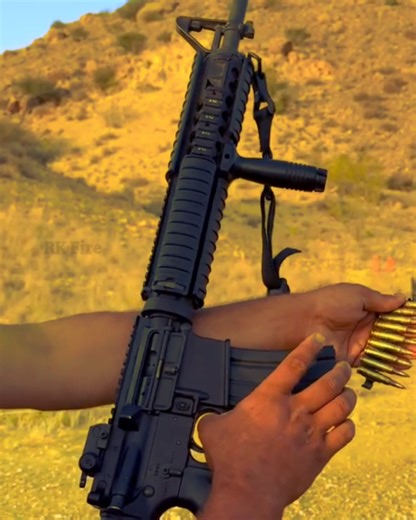 "M16A4 Firing Test – You Won’t Believe The Accuracy!"#shorts 🎯