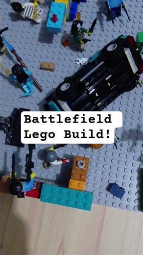 Battlefield Lego Build!! #military #army #police