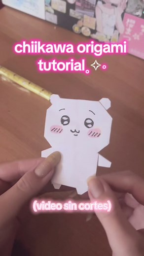 Chiikawa Origami Tutorial sin Cortes | Paso a Paso