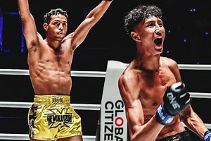 Bantamweight Muay Thai heavy hitters Felipe Lobo and Nabil Anane set to lock horns at ONE Fight Night 24