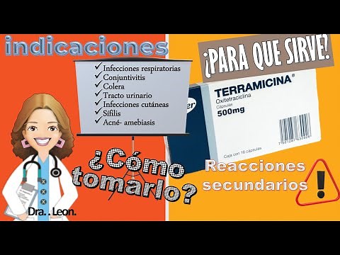 Terramycin // what it is used for, dosage, side effects