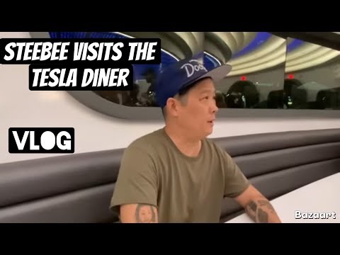 Steebee visits the Tesla Diner (VLOG)