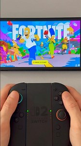 NO WAY… THE SIMPSONS in FORTNITE! 💛🔥 Switch 2 Gameplay