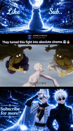 One of the greatest anime battles ever 🥶🔥