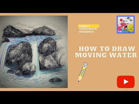 How To Draw Moving Water