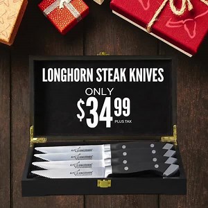 23K views · 193 reactions | These stocking stuffers are a surefire way to get on the nice list this holiday. | LongHorn Steakhouse | Facebook