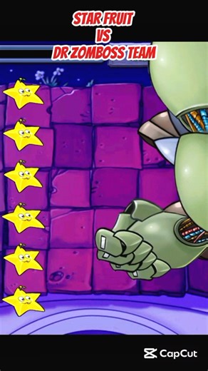 *STAR FRUIT VS DR ZOMBOSS TEAM*#shorts #short #pvz #youtubeshorts #shortvideo #pvzfusion #gaming