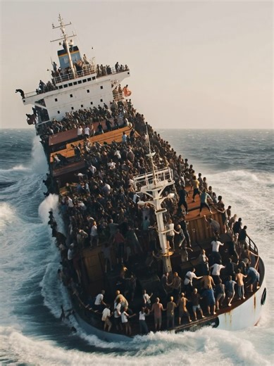 Ship Sinking in Ocean: A Maritime Disaster