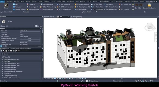 #revit #pyrevit #revitapi #bim #automation #21daychallenge #python #wpf #ui #warnings | Silvia Pinto Bernabé