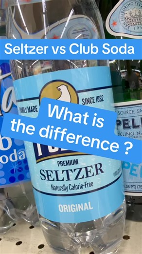 Martin Riese on Instagram: "What is the difference between Seltzer Water and Club Soda? Let’s find out. #water #watersommelier #clubsoda #seltzer #sparklingwater #martinriese"
