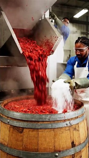 How Hot Sauce Is Made | Tabasco Factory