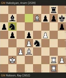 Ray Robson vs Aram Hakobyan • FIDE World Rapid & Blitz Championships 2025 Rapid Open 1
