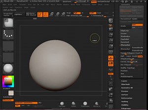 zBrush tutorial: Creating and using insert mesh curve brushes