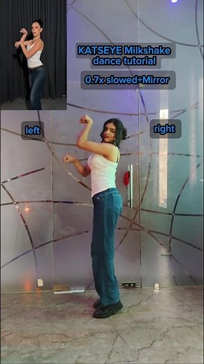 KATSEYE Milkshake Dance tutorial #katseye #milkshake #gap #tutorial