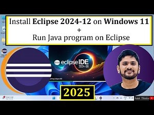 How to install Eclipse IDE 2024-12 on Windows 11