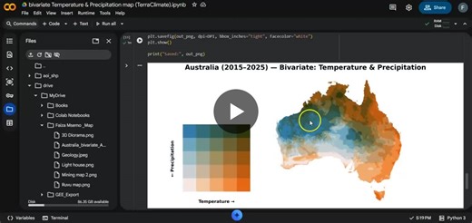 #datavisualization #climatescience #gis #geospatial #hydrology #climatedata #python #remotesensing #colab | Faiza Msemo | 40 comments