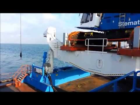 Barge Master motion compensated crane operation