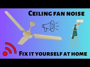 ceiling fan noise problem #how to fix noisy ceiling fan at home‪@DIYHSB‬