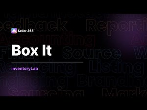 InventoryLab Box It (SPD and LTL Pack First): Scan, Quick Box, Weights, and Packing IDs