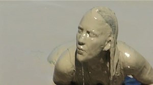 Black Leotard: Performances in mud with black Lycra - UMD