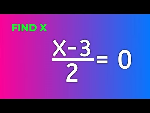 Find the Value Of X From the Algebraic Equation!