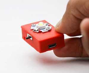 How to Make Mini Rechargeable Powerful LED Light