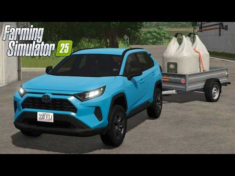 FS25 - 2020 Toyota RAV4 LE 2.5L - NEW CAR MOD for Farming Simulator 2025 ROLEPLAY