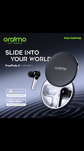 Rock to your favorite tunes with oraimo Sound! 🤘🏽🎸 Download now and take your music game to the next level with #FreePods4 The oraimo sound app is available on the App Store and Google Play! 💚 #oraimoSoundApp #oraimoFreePods4 #oraimoexploring #slideintoyourworld | oraimo
