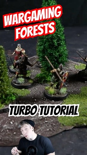 Stop Balancing Minis on Trees! | Practical Wargaming Forests #wargamingterrain #tabletopterrain