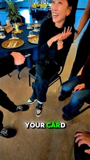 Card On Sharpie Magic Trick! What the 😮 #shorts