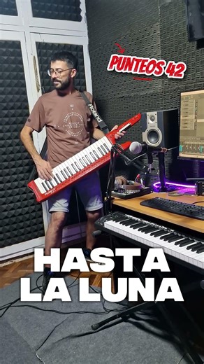 Hasta la luna 🌙 Punteos 42 Teclado Cumbia #cumbia #cumbias #cumbiasonidera #viral #tocoparavos #fyp