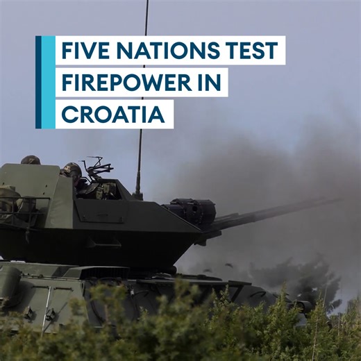 11K views · 121 reactions | Croatia hosts five nations to display live fire capabilities  See UK, US, France, and Slovenia troops in action alongside their colleagues in Croatia on Operation Shield 25      Watch things go boom here  | Forces News | Facebook