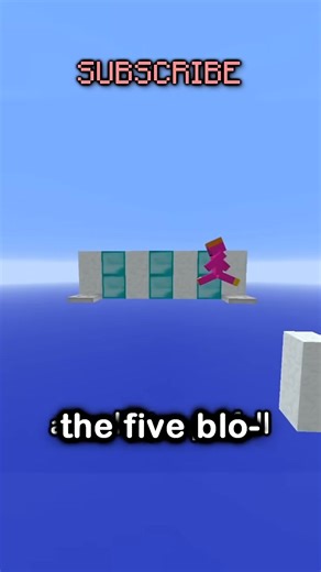 the seven block jump #Minecraft | Camman18 VODS