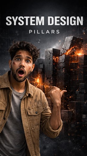 Swadhin Nayak on Instagram: "Save for later🔥🔥 E-commerce app as example 👇🏻 Scalability — ability to handle growth During sales, product and order services scale horizontally to handle traffic spikes. The same system supports thousands or millions of users without redesign. Reliability — ability to work despite failures If payment fails, the order is saved and retried instead of being lost. Partial failures do not corrupt data or user experience. Performance — how fast the system responds Pro