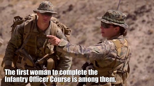 30K views · 986 reactions | Sept. 25, 2017, the first female Marine graduated from Infantry Officer Course. (US Marine Corps video) | Military.com | Facebook