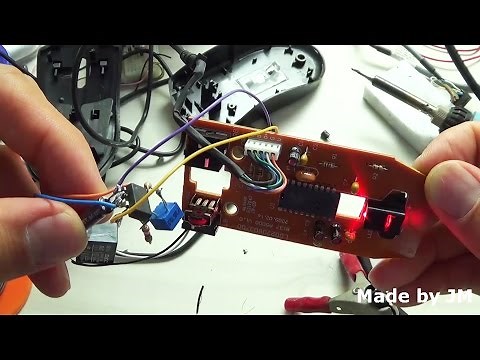 DIY Automatic click mouse circuit (occasionally clickable)