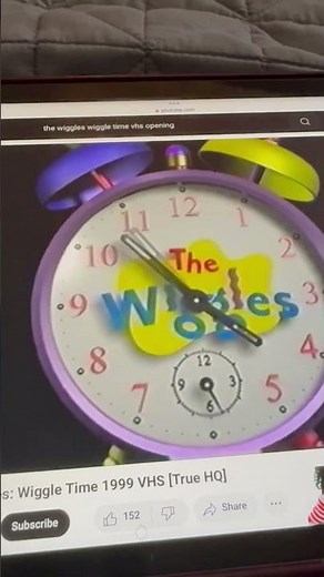 The Wiggles Clock Logo (1998)
