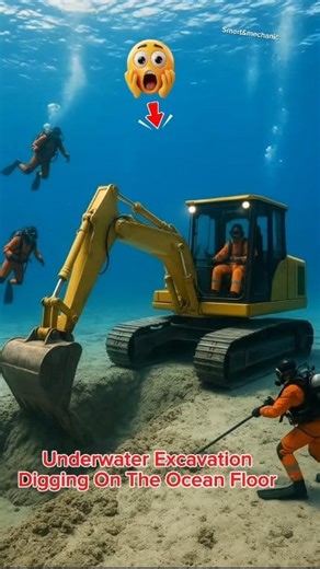 Underwater Excavation Digging on the Ocean Floor 🇱🇷🙄🇱🇷🇱🇷 #Smart #mechanic #usa #mechanical #mechanicalengineering #foryourpage #fblifestyle | Smart&mechanic