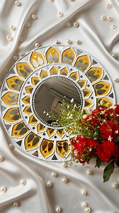 More than decor - it's an energy enhancer. #HandmadeWithLove #lippanart #handpaintedart #clayart #shippingworldwide✈️🌎 #WallDecorIdeas #FestiveBackdrops #RangoliDesigns #HomeStyling #DecorInspiration #ArtForEverySpace #HandcraftedElegance #CreativeLiving | The Art Box by Swati Jain