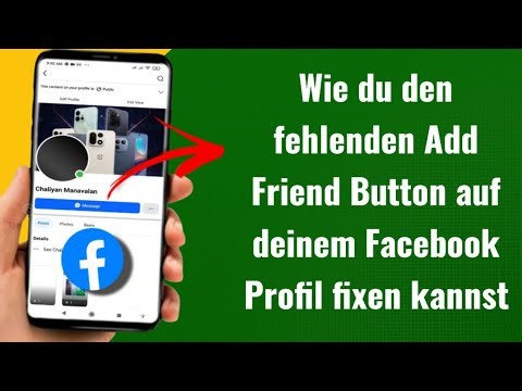 Wie du den fehlenden Add Friend Button auf deinem Facebook-Profil fixen kannst | Easy Lösung
