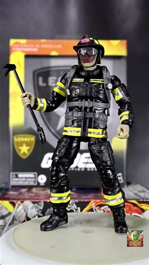 Firefighter G.I. Joe Classified Series Legacy Search & Rescue Hasbro Action Figure #gijoe