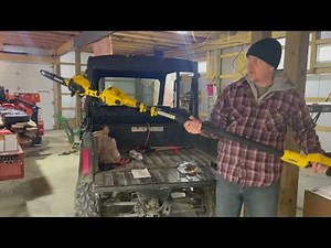 REVIEW of the 2-IN-1 Cordless Pole Saw & 8" Mini Chainsaw from IMOUMLIVE