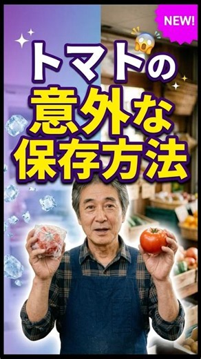 トマトの冷凍保存 #ライフハック #料理ハック #家事