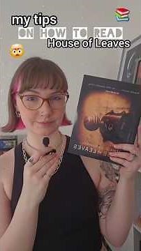 How to read house of leaves 😅 #booktube #houseofleaves #horrorbooks #bookrecommendations