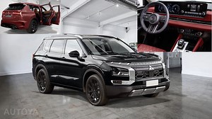 2025 Mitsubishi Outlander Facelift Comes From Imagination Land, Both Inside and Out