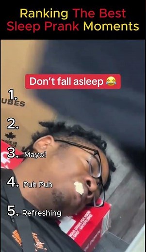 Top 5 Funniest Sleep Pranks That Actually Worked! 😂 #SleepPranks #funnypranks #prankcompilation