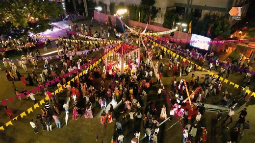31K views · 752 reactions | The Vibrant Gujarat Cultural Programme in Udaipur brought together Gujarat's cultural energy and Rajasthan’s folk essence. From Garba beats to traditional performances, it was a vibrant celebration embodying the spirit of ‘Ek Bharat Shreshtha Bharat’. #Udaipur #GujaratCulture #CulturalFestival #GujaratiFolk #GujaratTourism #rajasthanculture | Gujarat Tourism | Facebook
