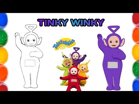 How to Draw Tinky Winky From Teletubbies | Step by Step Tutorial