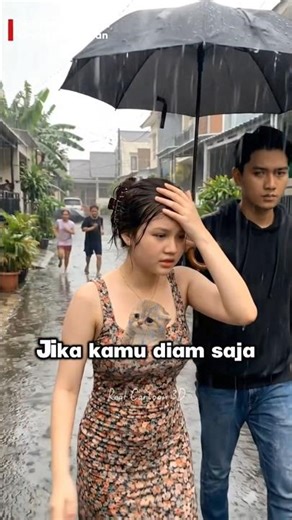 If You See a Woman Getting Drenched in Rain on the Side of the Road, What Would You Do? #shorts