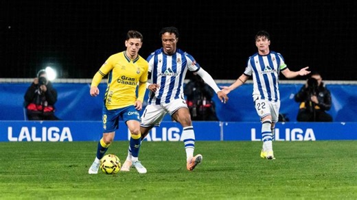 Real Sociedad B - Las Palmas: resumen del partido de la 24ª jornada de Liga | Segunda